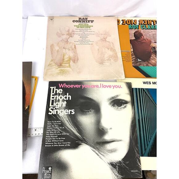 VTG Lot of 10 Vinyl Records LP 60s 70s Conniff Clark Bill Black Jukebox - Picture 4 of 9